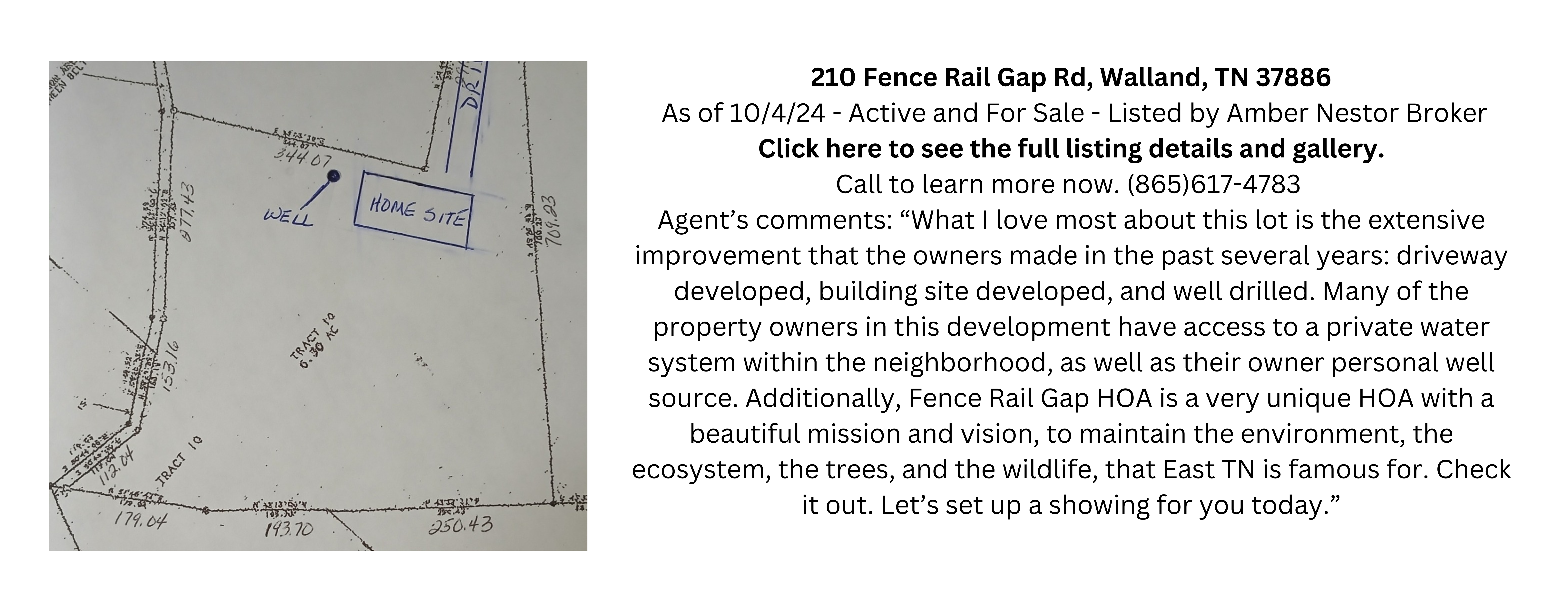 210-Fencerail-Gap_Walland_TN_37886 in Blount County TN Image Amber Nestor Broker Real Estate Agent Tennessee